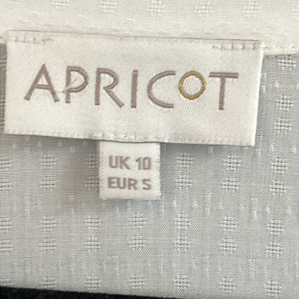 SOLD‼️Like New APRICOT Cream Boho Blouse Small-Med Size 8 - Picture 2 of 7